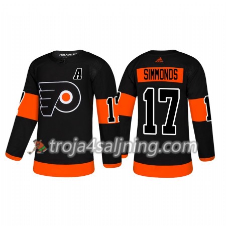 Philadelphia Flyers tröja Wayne Simmonds 17 Alternate 2018-2019 Adidas Authentic - NHL Tröjor Herr